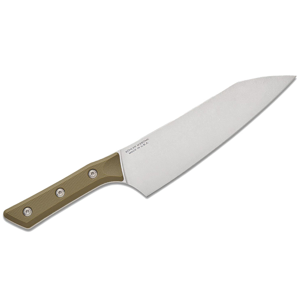 Кухонный нож Microtech Chef, сталь M390MK, 3000-10OD