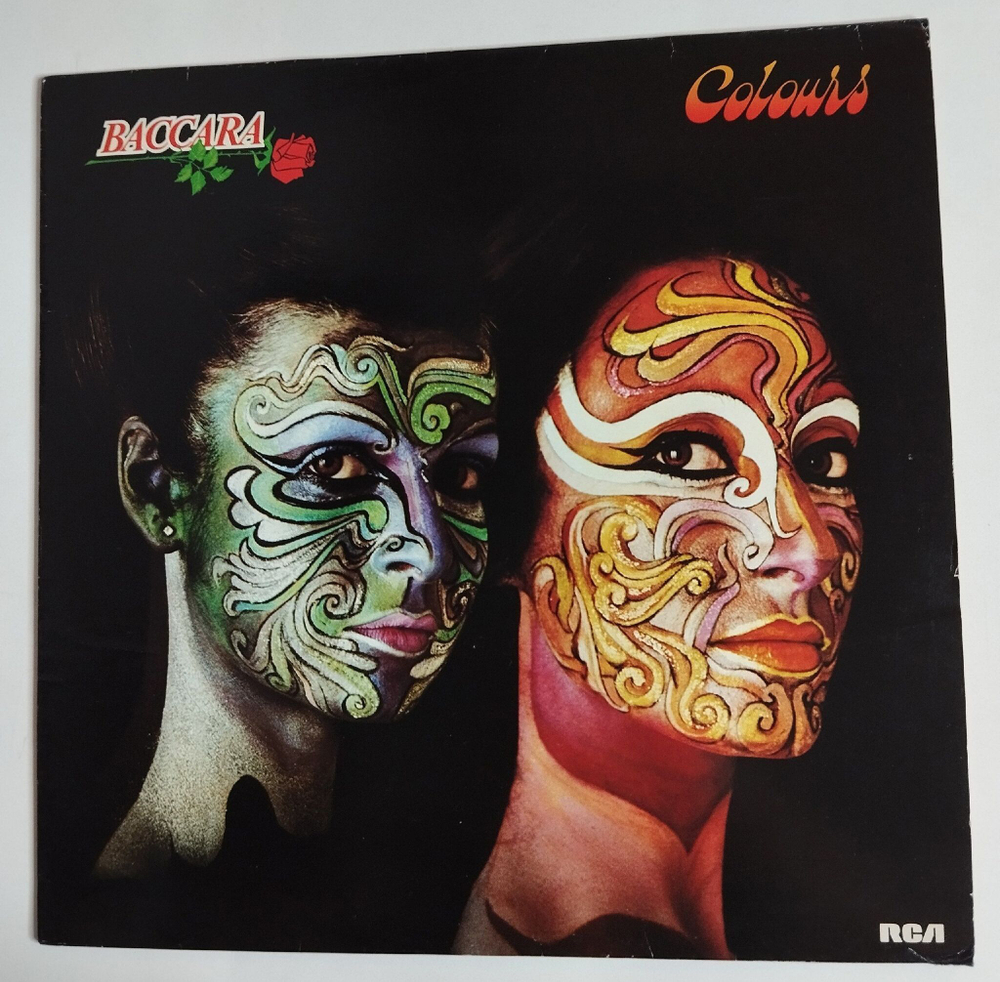 Винтажная виниловая пластинка LP Baccara Colours (Germany 1979)