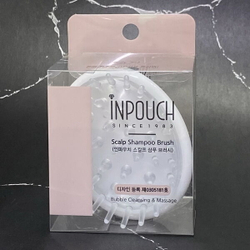 Массажная щетка для мытья головы Seven Star InPouch Scalp Shampoo Brush #Белый, 1шт