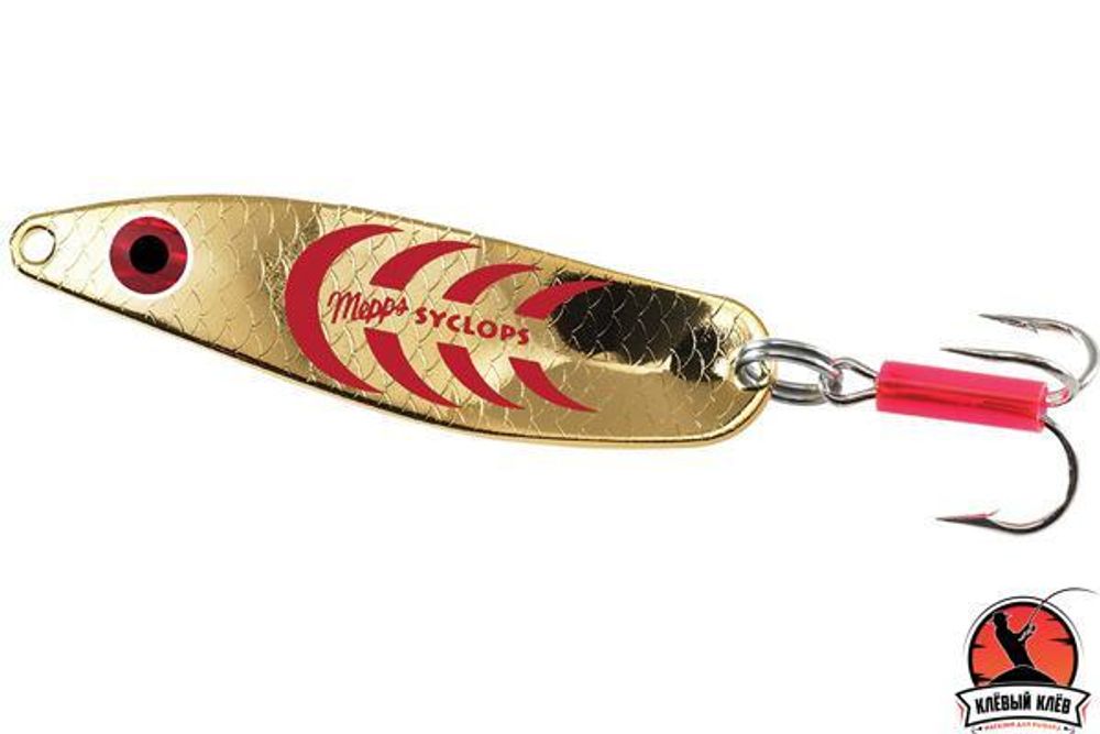 Блесна колеб. Mepps SYCLOPS, 3, Gold/Red