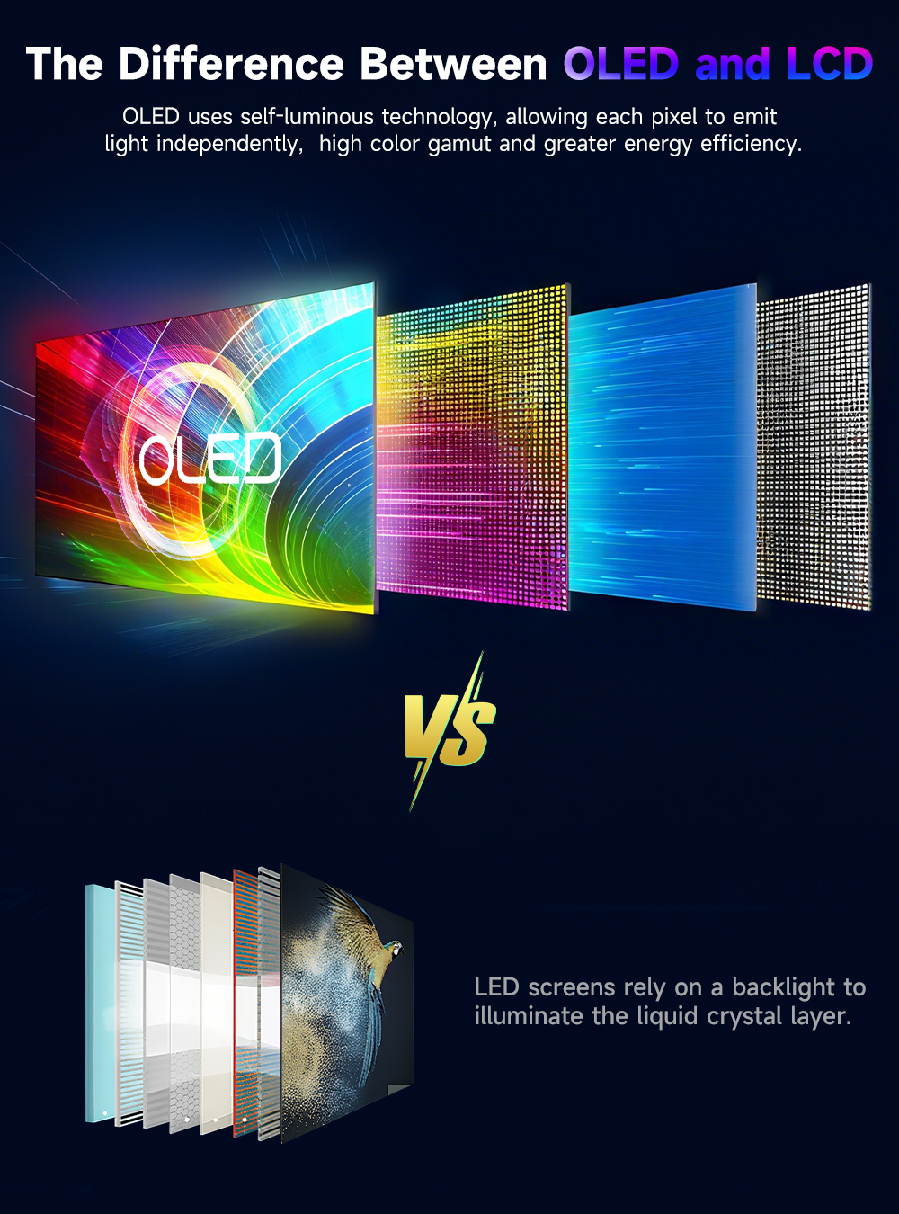 13.3" Портативный монитор UPERFECT O2 Lite 4К 3840x2160, 60 Гц, OLED