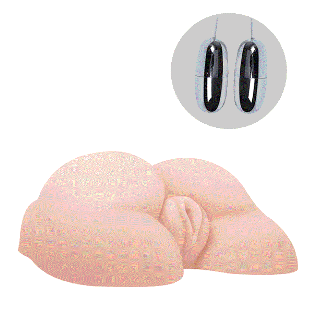 Вибромастурбатор (вагина и анус) Baile Juicy Peach BM-009173