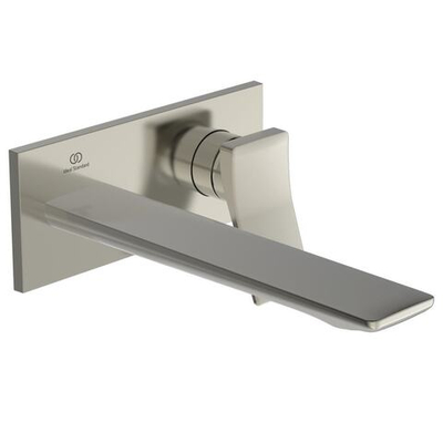 Встраиваемый смеситель Ideal Standard Conca для умывальника, излив 220мм, цвет - Silver Storm / Серебряный Шторм