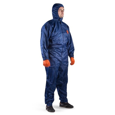 Комбинезон малярный, плотность 55 г/м2, синий JETA SAFETY JPC75b - ПОД ЗАКАЗ