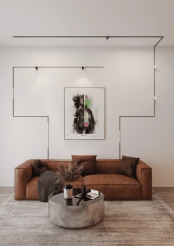 Шинопровод магнитный накладной Crystal Lux CLT 0.116 01 L2000 BL