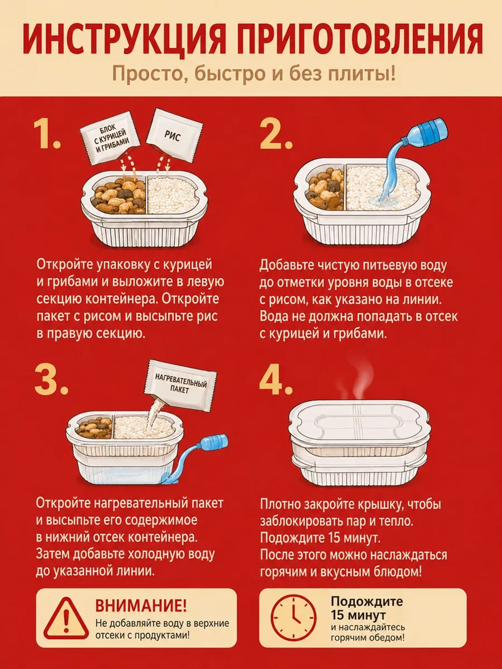 Саморазогревающийся рис с Курицей Карри 266 г