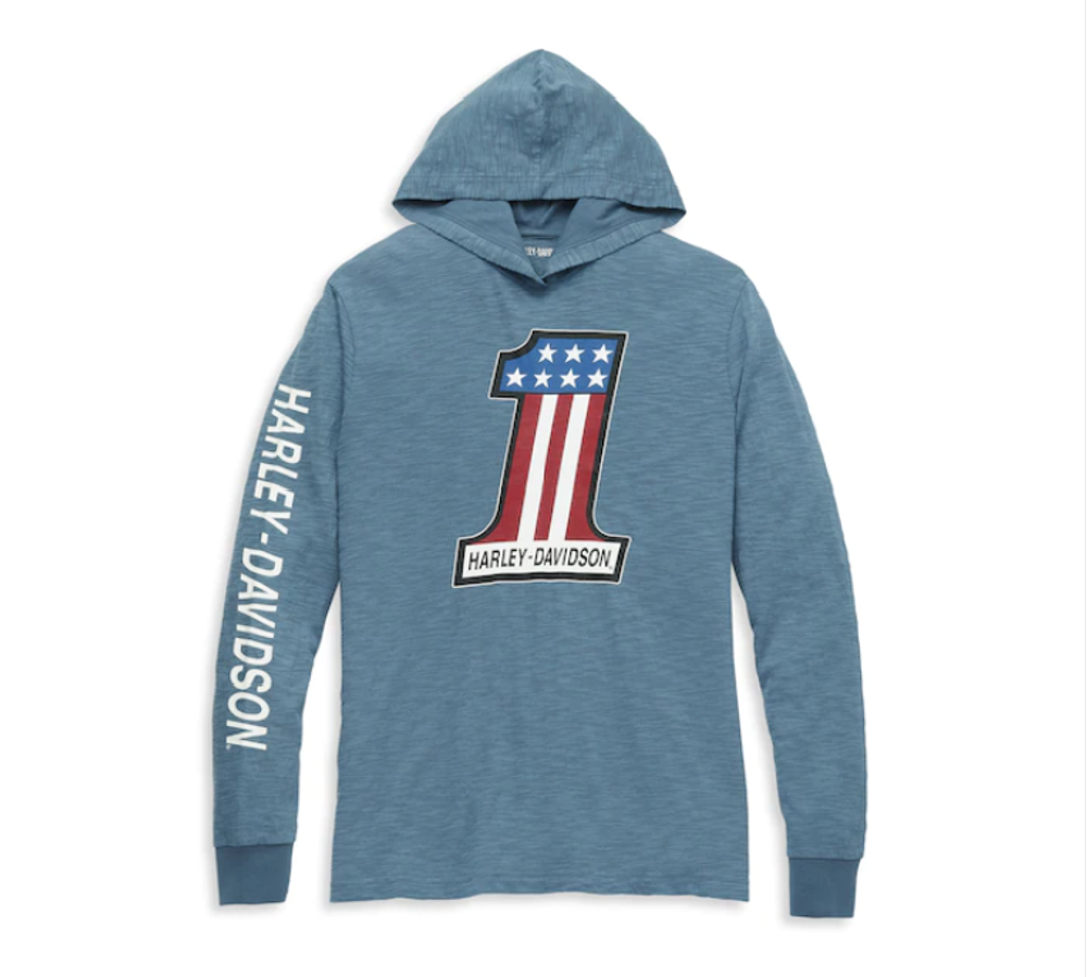 Толстовка Race Slub Jersey Hooded Graphic Harley-Davidson