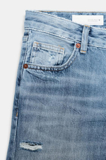 Джинсы TRF с низкой талией и широкими брючинами - ZARA