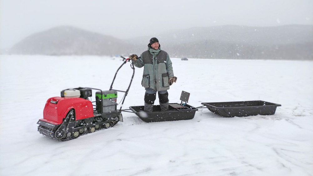 Мотобуксировщик PAXUS 500 Grand 9 л.с. Honda