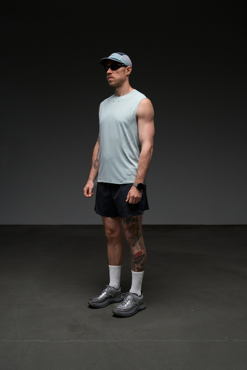 Шорты Blue Monte Frog Breath Trail Running Shorts "Dark-Blue Mountains"