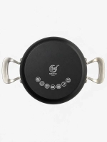 Кастрюля с крышкой TVS Cooking Deluxe Induction 24 см, 4 л