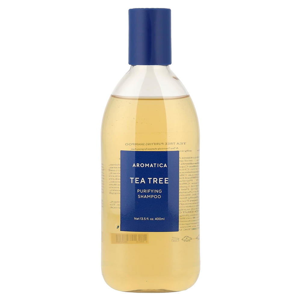 Aromatica, Очищающий шампунь с чайным деревом, 400 мл (13,5 жидк. унц.)