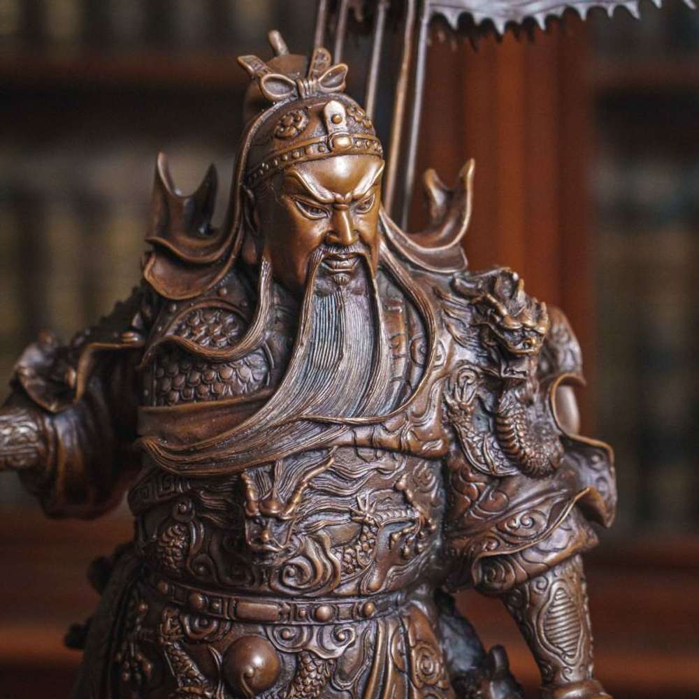 Кабинетная скульптура «ГУАН ЮЙ — покровитель воинов»