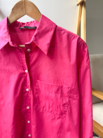 Хлопковая рубашка Zara, ХS