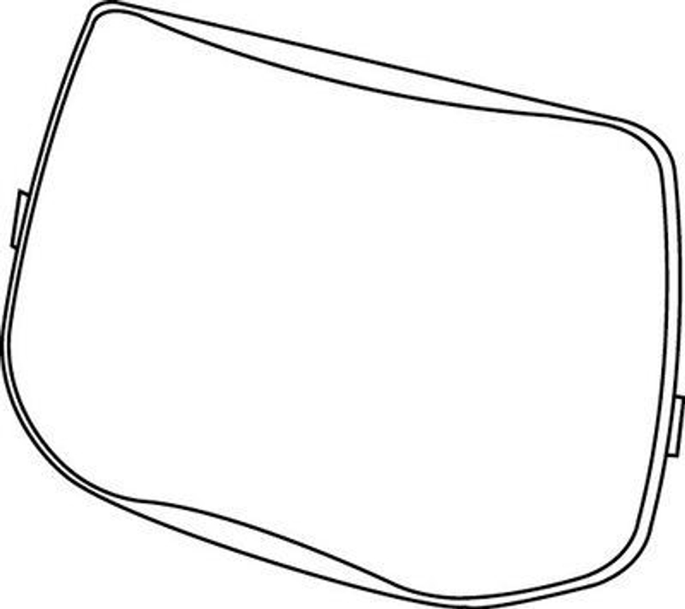 Пластина наруж.защ.термо к щитку SPEEDGLAS 9100X 10шт SE