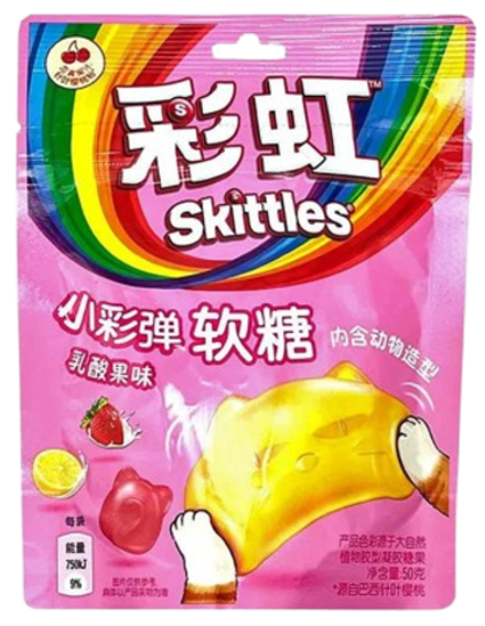 Мармелад Skittles со вкусом фруктов с молоком