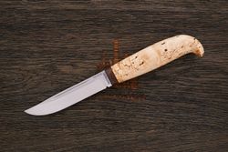 Финский нож АиР Финка Lappi, клинок 120мм, сталь 100Х13М, рукоять карельская береза