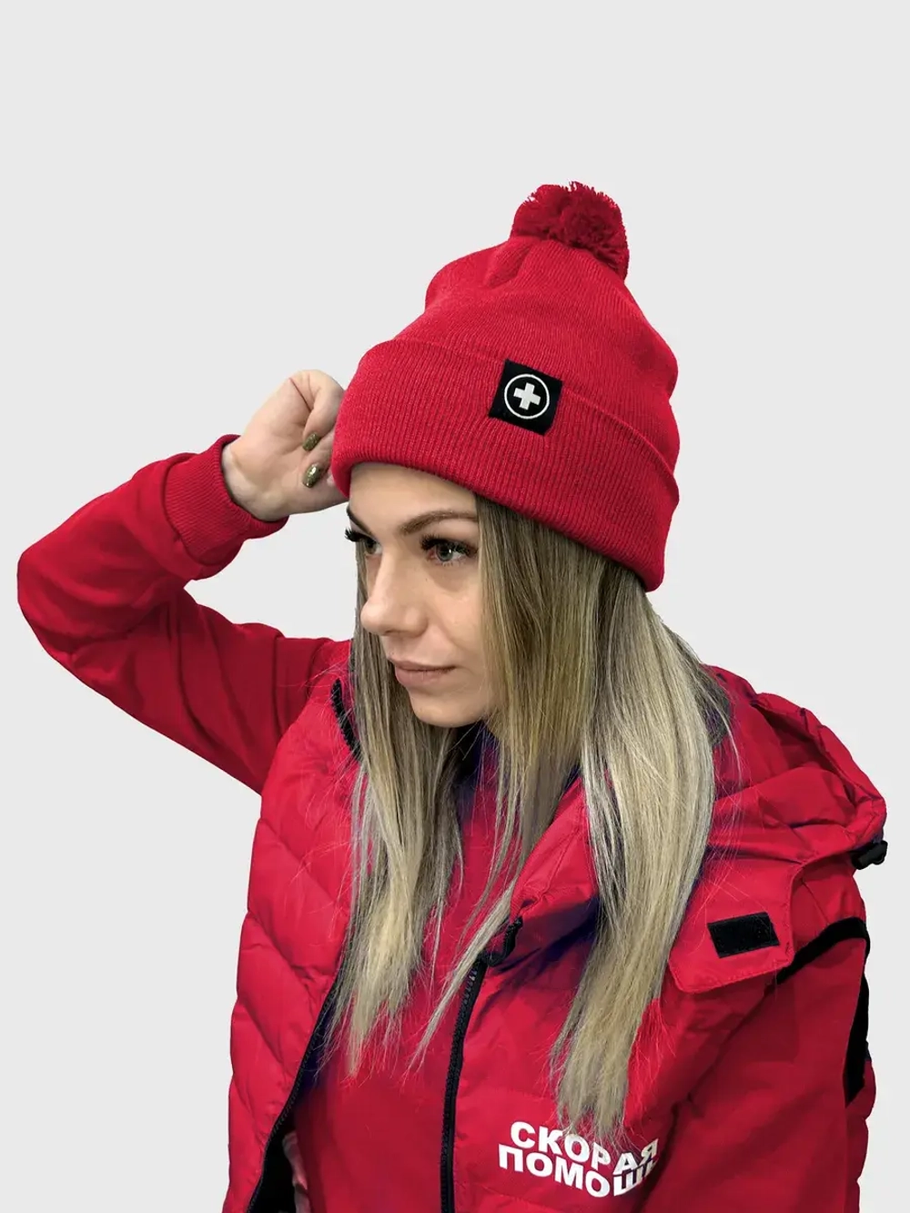 Шапка Скорая помощь