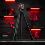 Лазерный уровень QBC RED Pro SET, 10 м, красный луч, батарейки, штатив// MTX