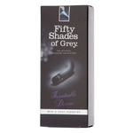 Черный мини вибратор 13,3см для стимуляции точки G Fifty Shades of Grey Insatiable Desire Mini Silicone G-Spot Vibrator