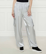 Сатиновые штаны карго Armani Exchange - серебряный(XW000139 AF10839)