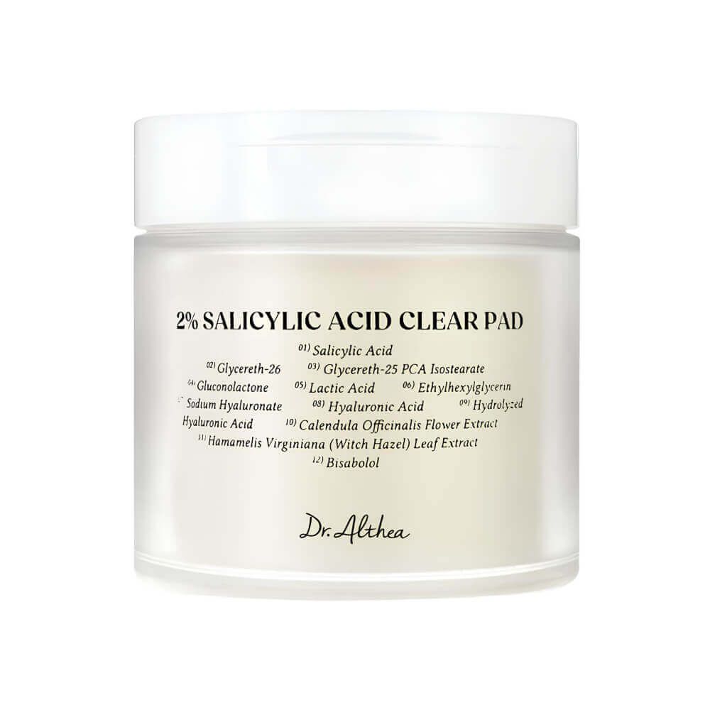 Пэды для проблемной кожи с 2% BHA Dr.Althea 2% Salicylic Acid Clear Pad
