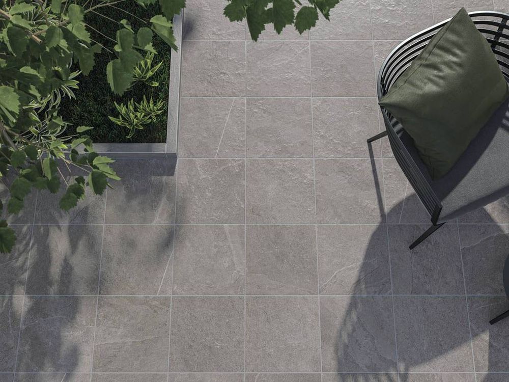 Terraslab, Overland Greige Base C3/R11 Antislip 600х600х20мм 2шт/уп - керамогранит уличный