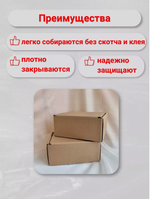 Почтовая коробка Тип Д №2 (220х165х100 мм)