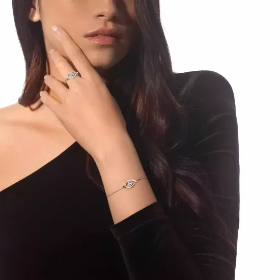 Кольцо Messika Lucky Eye pave ring