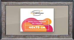 Рамка 40x75 для постера и фотографий