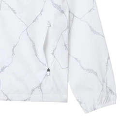 Куртка теннисная Lacoste Reflective Crocodile Print - white