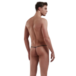 Трусики-стринги из микромодала в рубчик Doreanse Ribbed Modal (Размер: S) (Цвет: черный)