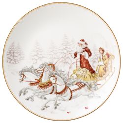 ТАРЕЛКА ЗАКУСОЧНАЯ LEFARD "МОРОЗКО" 20,5 СМ (КОР=18ШТ.)
