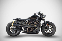Zard Карбоновый обтекатель передней фары "120TH" Harley Davidson Sportster S 1250 (2021+) ZHD007OP2
