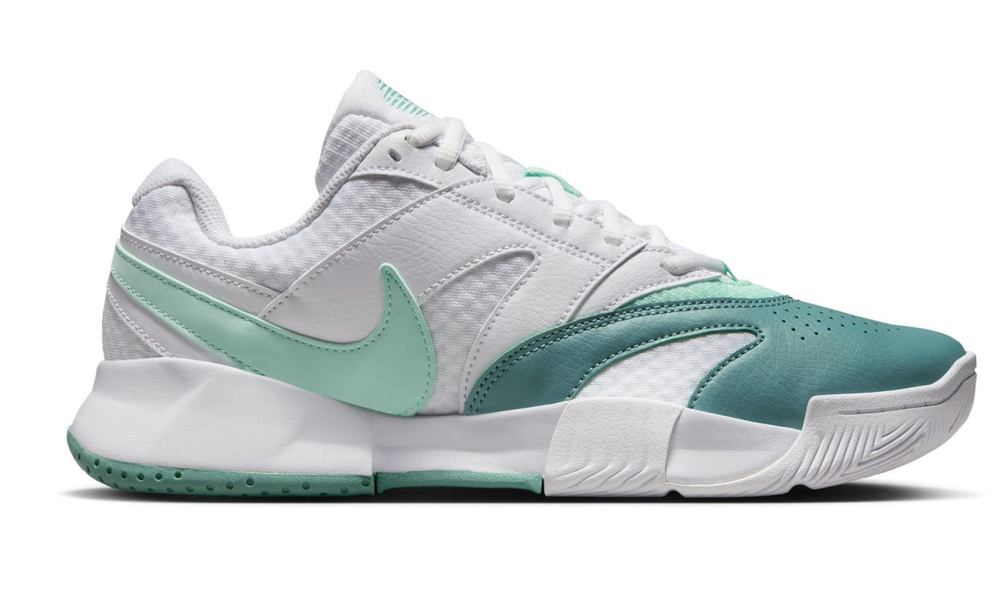 Женские теннисные кроссовки Nike Court Lite 4 — белый/мятная пена/каннон