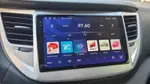 Магнитола для Hyundai Tucson 3 2015-2018 (без штатной КЗВ, рамка серебро) - FarCar S500-TS20 монитор 9.5" 2K QLED на Android 14, Быстрейшая, CarPlay, 4G SIM-слот