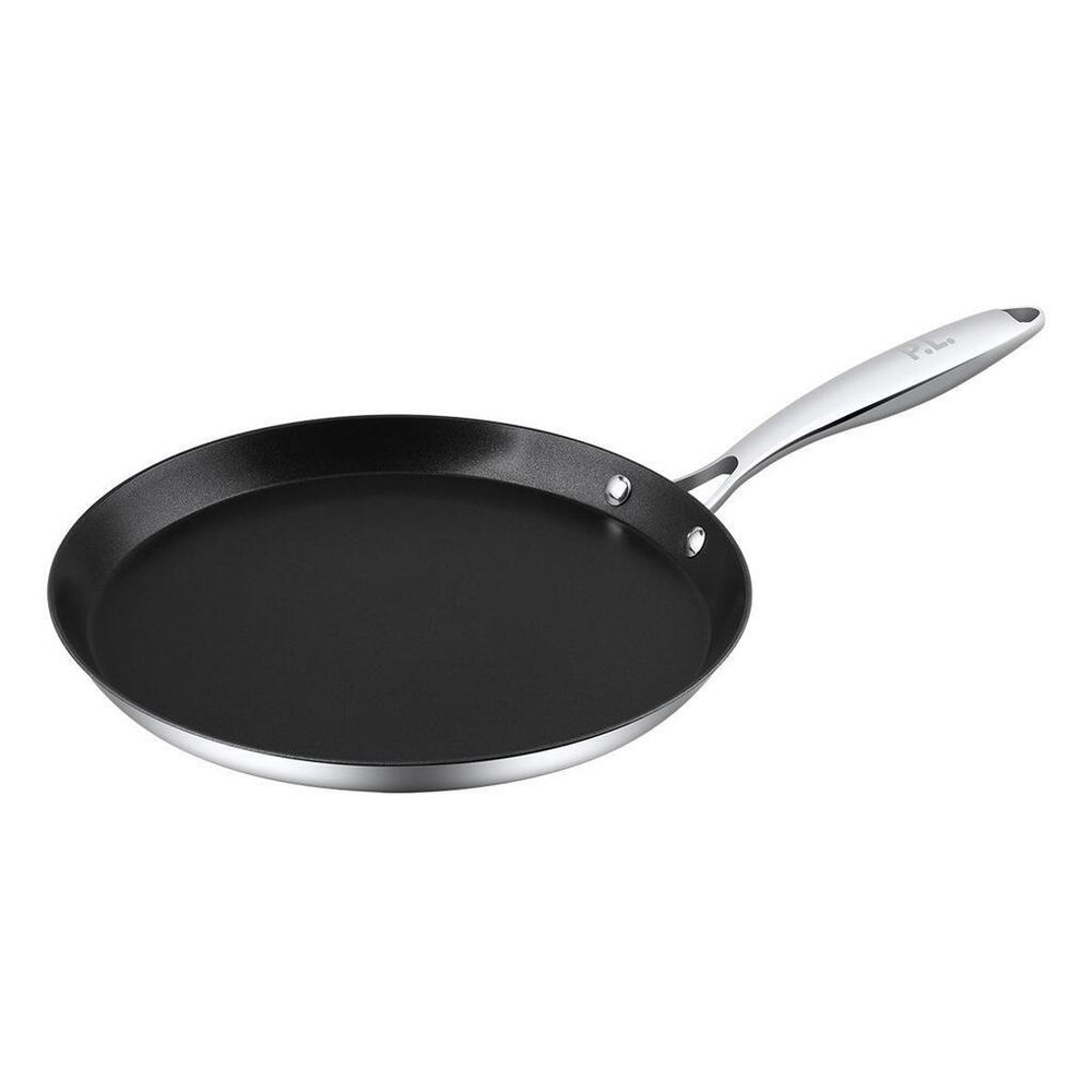 Сковорода для блинов 28/25,5 см, h 2,5 см, New Kitchen Std нерж. с антиприг. покр. ИНДУКЦИЯ P.L.