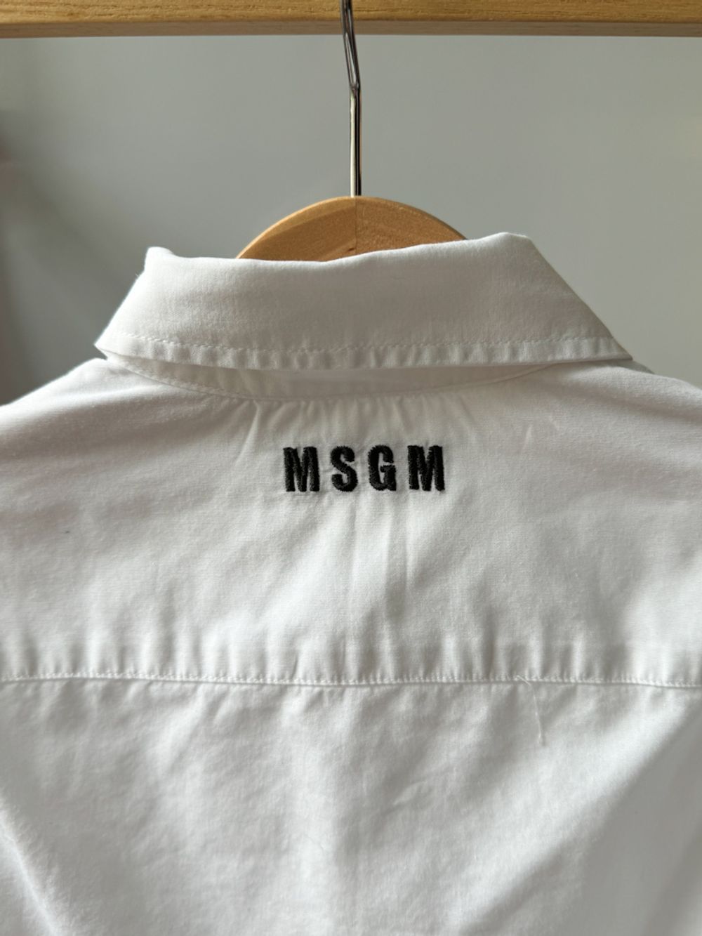 Хлопковая рубашка MSGM, 140