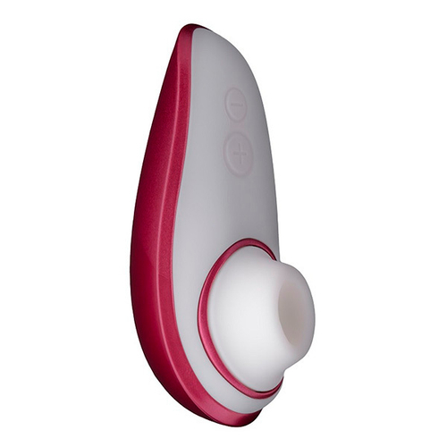 Красный бесконтактный клиторальный стимулятор 10,4см Womanizer Liberty Clitoral Stimulator Red Wine WZ11CL0200