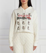 Худи xbrandalised LOGO KITTY GUESS - кремовый (W3BQ04 K9R31)