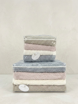 PUPİLLA COLLECTİON Набор Полотенец CASAMIRO 50*90 4пр. 100% Хлопок