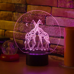 3D-ночник "Два жирафа"