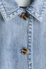 Джинсовая куртка — классический воротник, стандартная длина - H&M