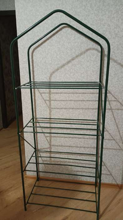 Стеллаж для рассады Green Home 4 полки 160х65х40см