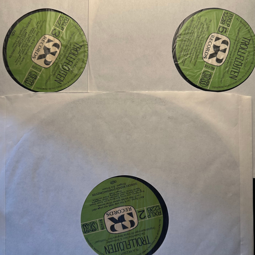 Моцарт - Волшебная флейта 3LP (Швеция 1975г.)