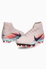 Бутсы Nike Zoom Mercurial Superfly 10 Academy FG/MG - розовый