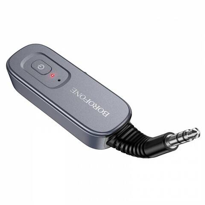 Автомобильный Bluetooth AUX Borofone BC51 ресивер/трансмиттер (black)
