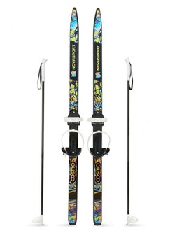 Комплект лыжный NovaSport Cosmo с универ. крепл.