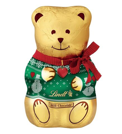 Шоколад молочный мишка Lindt Teddy 100 г (Из Финляндии)