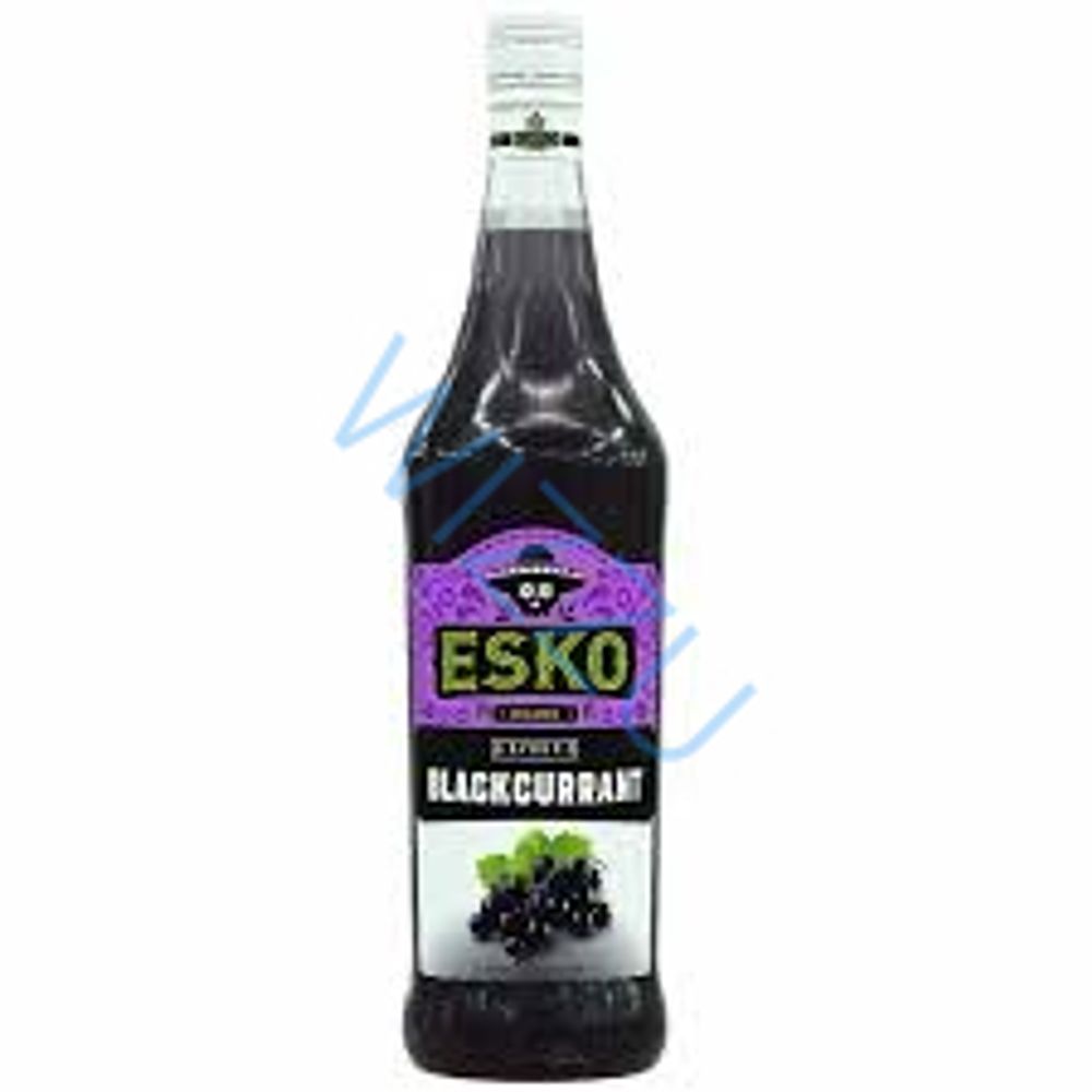 Сироп Черная Смородина Премиум ESKO 1л ст/б